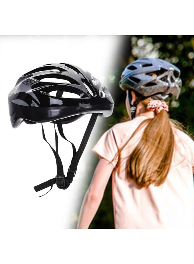 Huitich Skating Helmet Thick Sponge Inner Pad Protection Black - Image 3